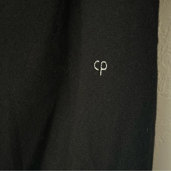 chinti and parker Cashmere Star Sweater in Black size XS White Stars Slouchy - Picture 8 of 11